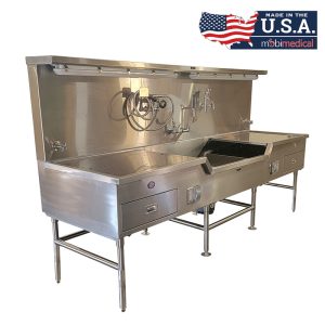 Autopsy, Embalming, Sinks and Carts