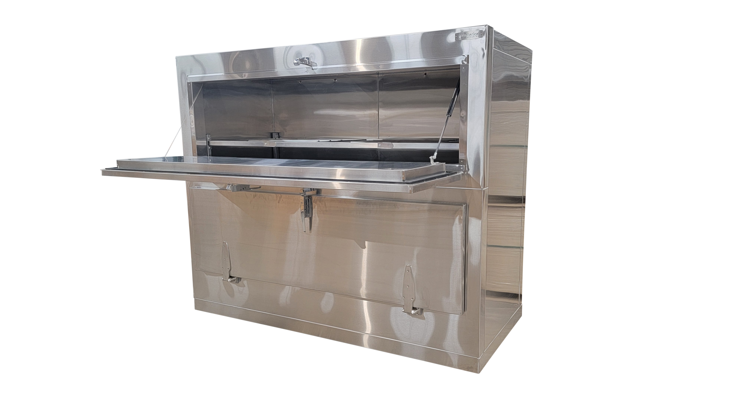 Two Body Vault Style Morgue Side Load Coolers