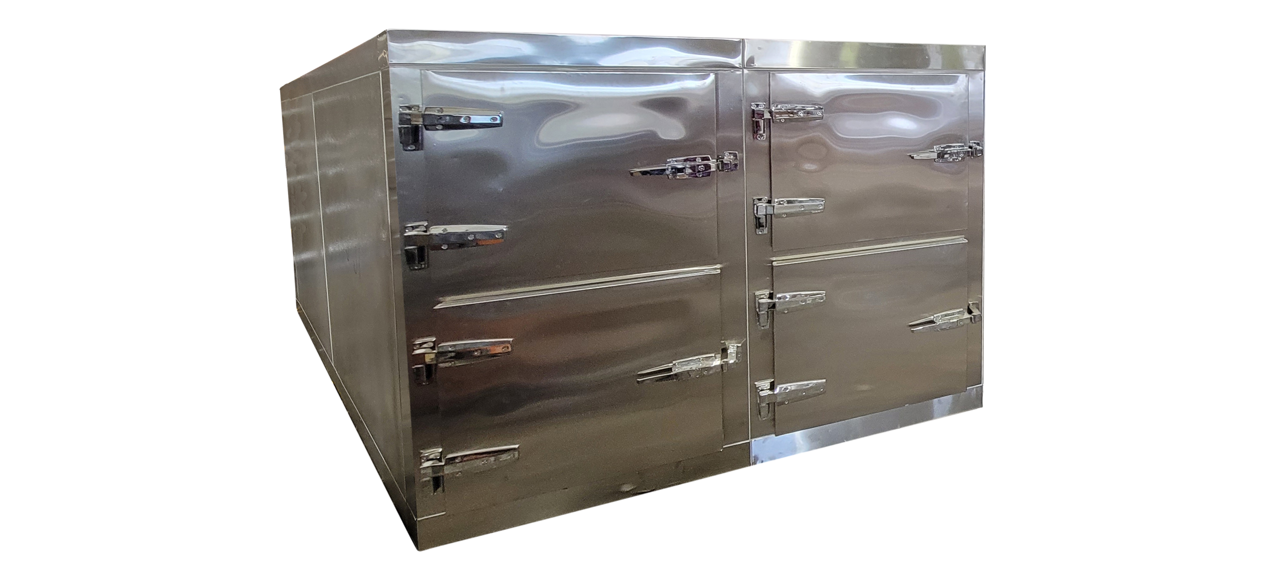 Four Bay Vault Style Morgue Coolers