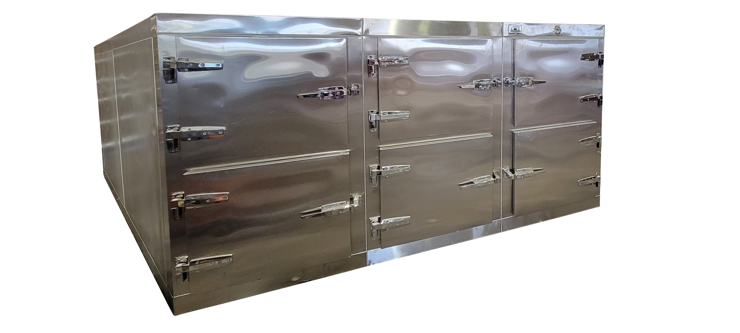 Six Bay Vault Style Morgue Coolers